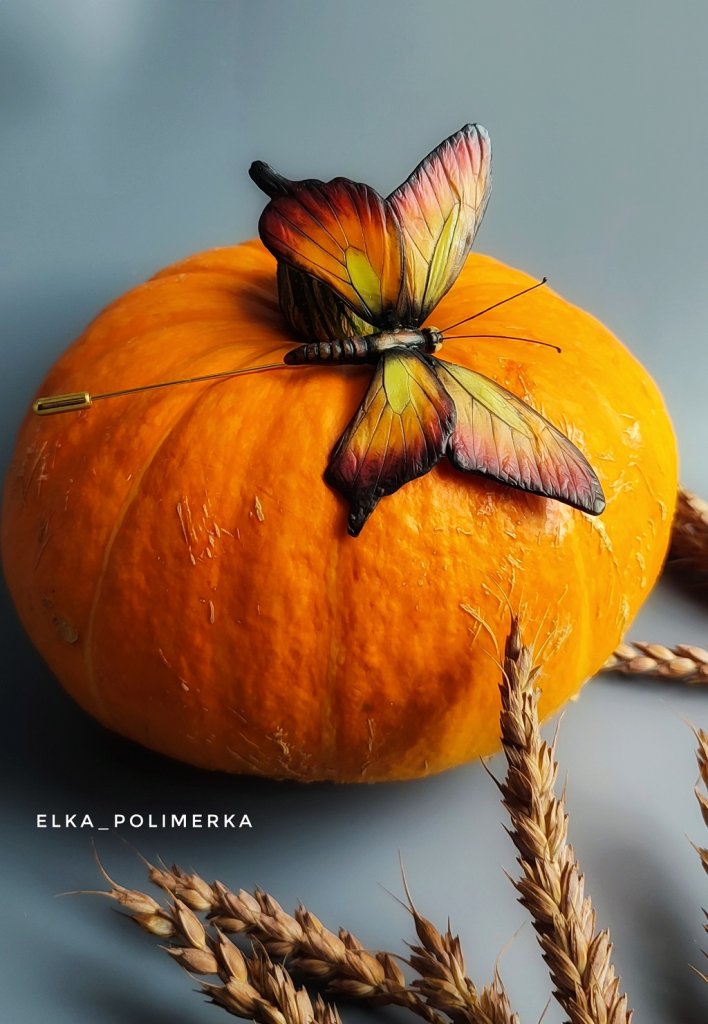 Брошь бабочка