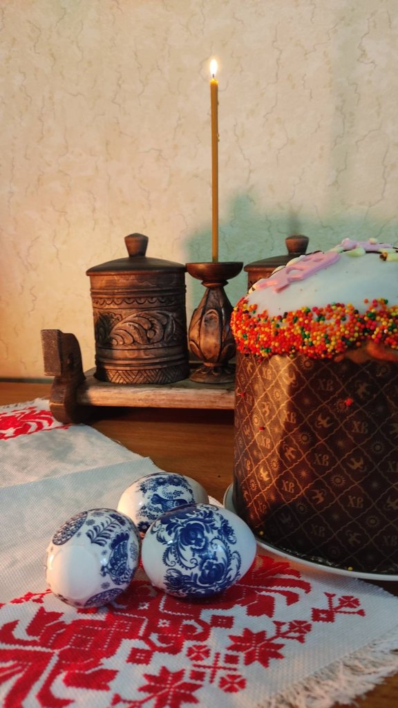 Набор кухонной утвари в русском стиле