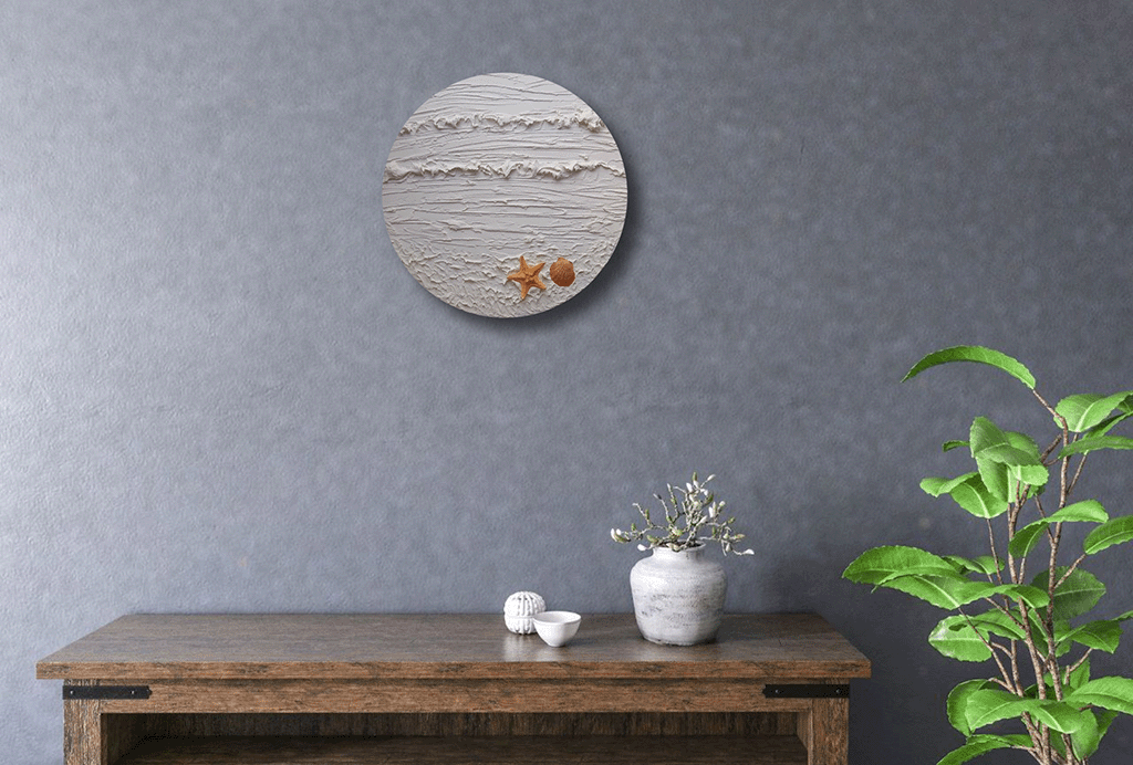 Текстурная картина Солнечный берег