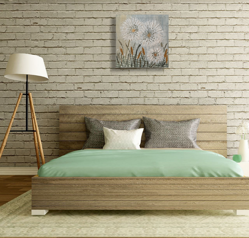 Текстурная картина Воспоминания о лете