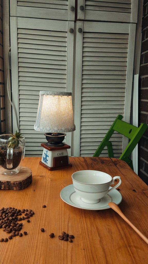 Кофейный секрет — Уютная лампа для кухни