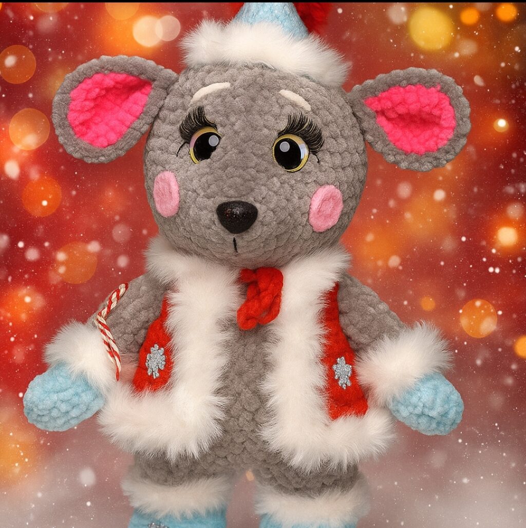 Новогодняя мышка.