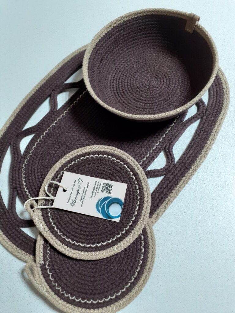 Набор для сервировки, хлопок