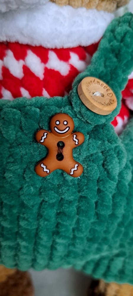 Вязаный олень ручной работы