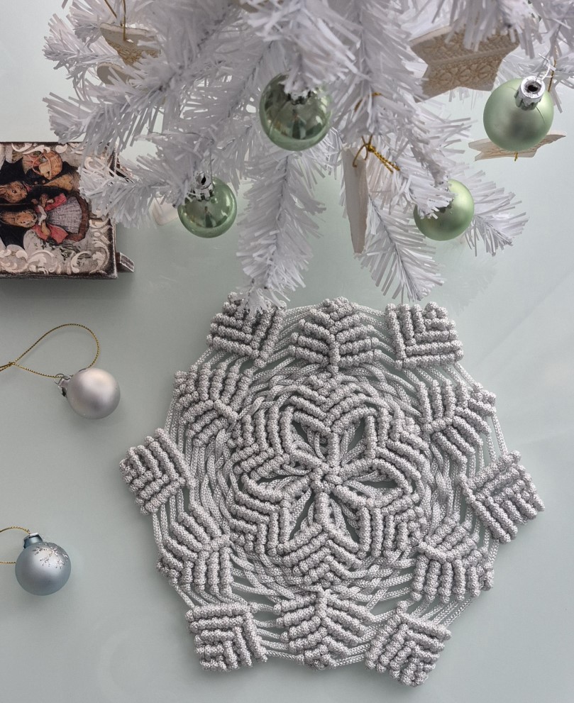 Салфетка макраме