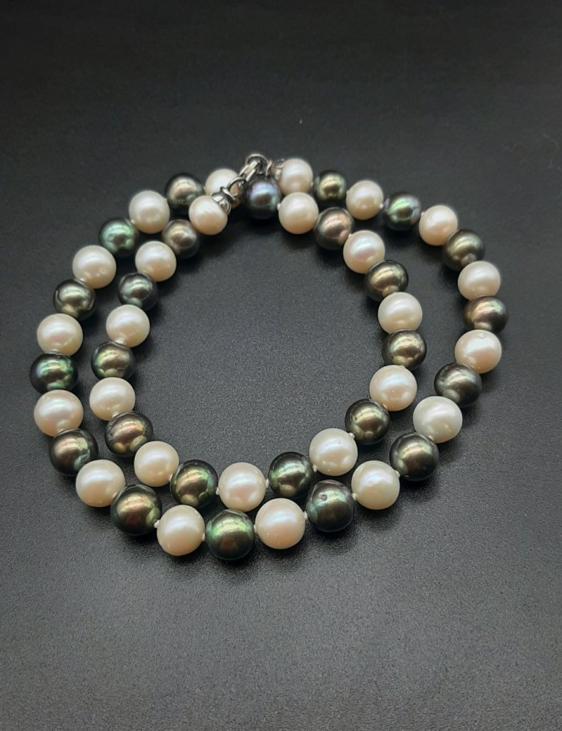 Комплект из натурального культивированного жемчуга