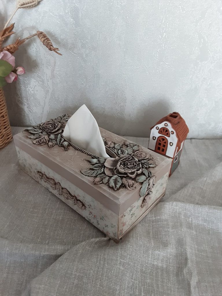 Салфетница Розовое настроение