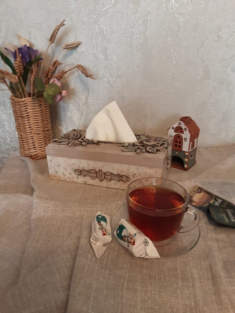 Салфетница Розовое настроение