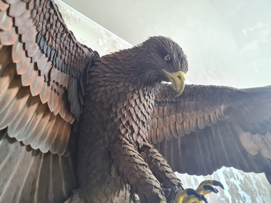 Фигура орла из фоамирана