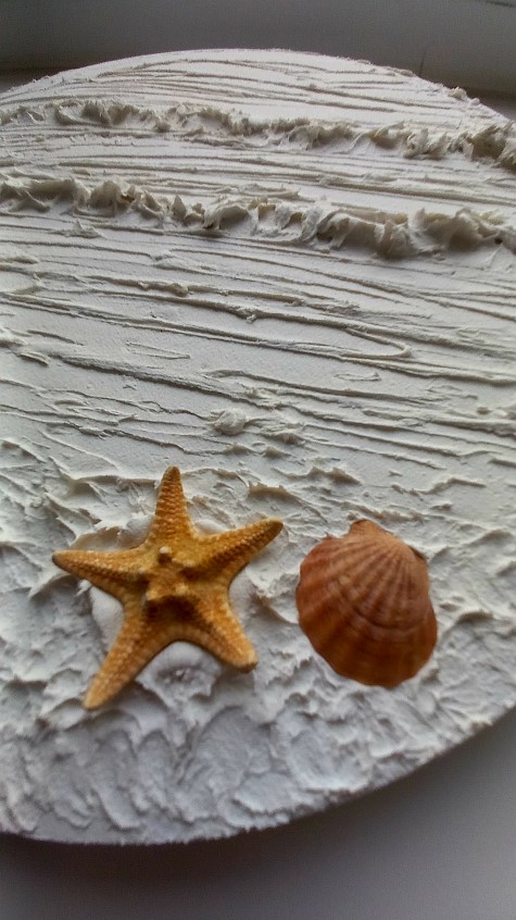 Текстурная картина Солнечный берег