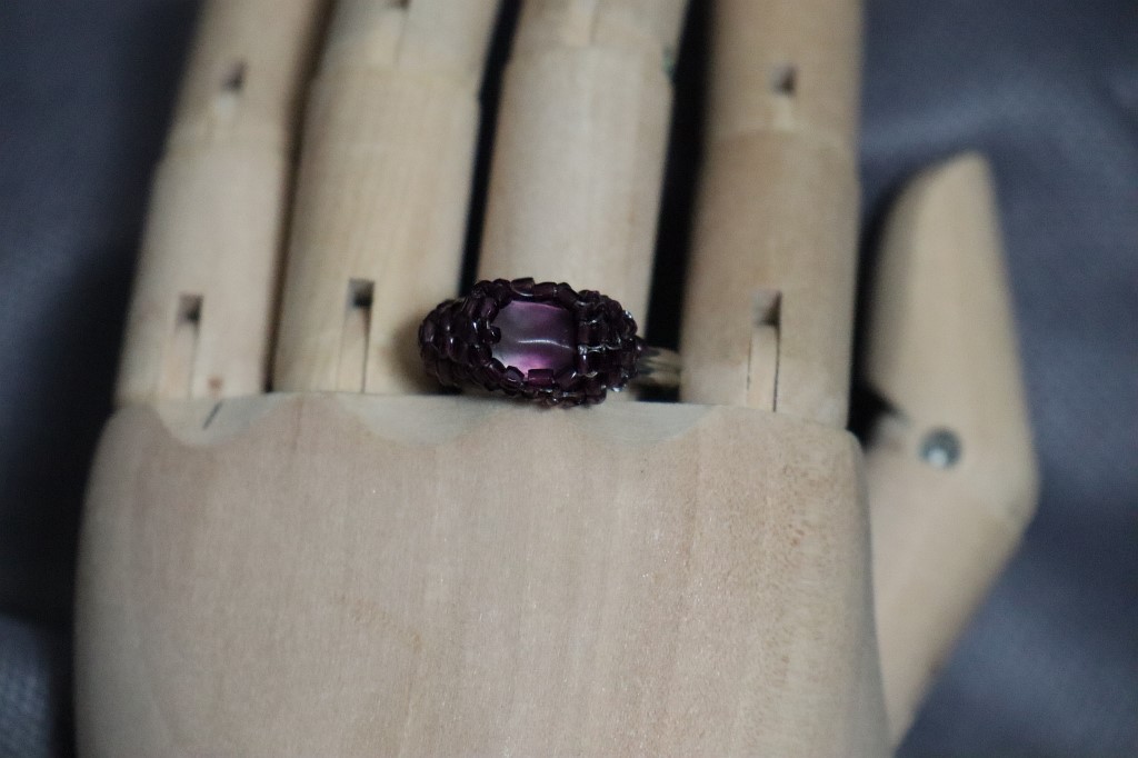 Кольцо с флюоритом