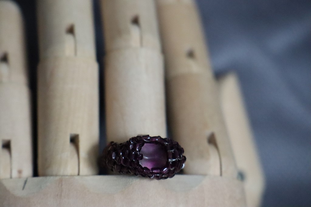 Кольцо с флюоритом