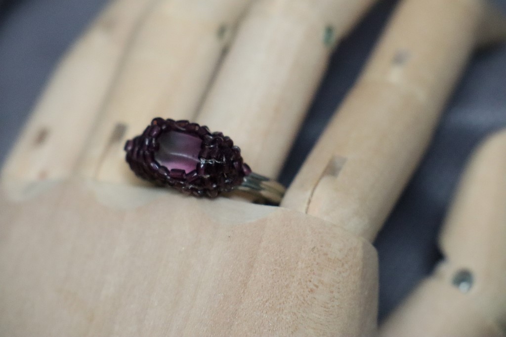 Кольцо с флюоритом