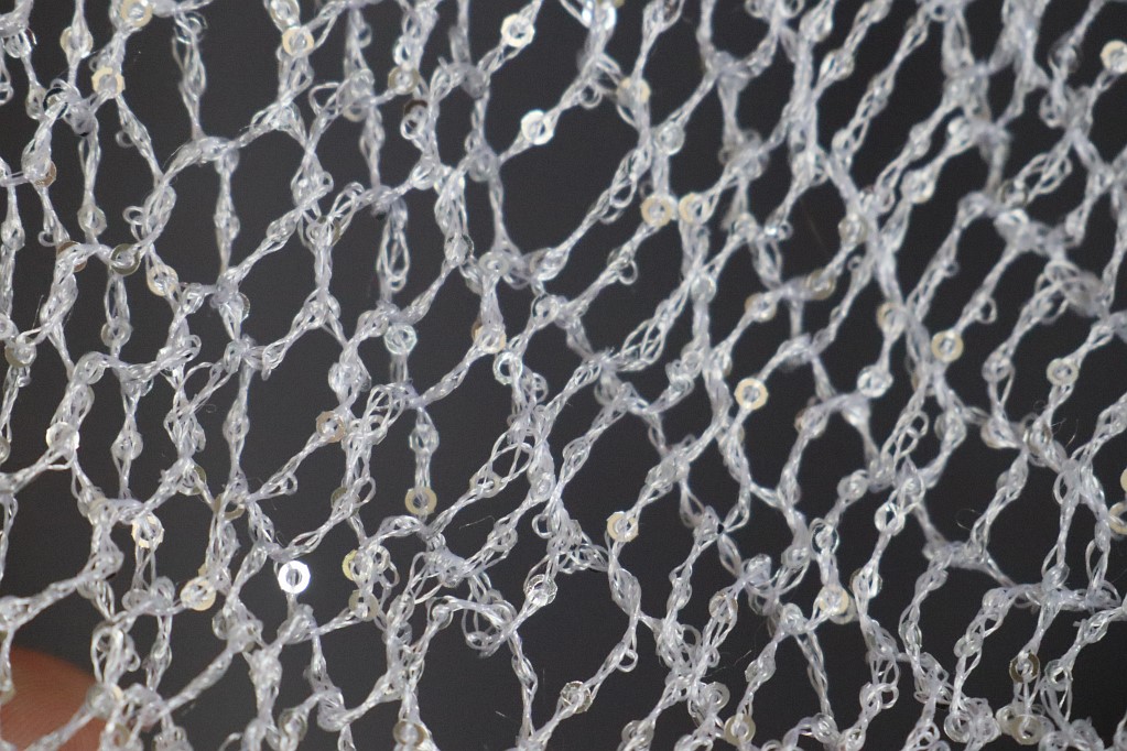 Косынка с пайетками