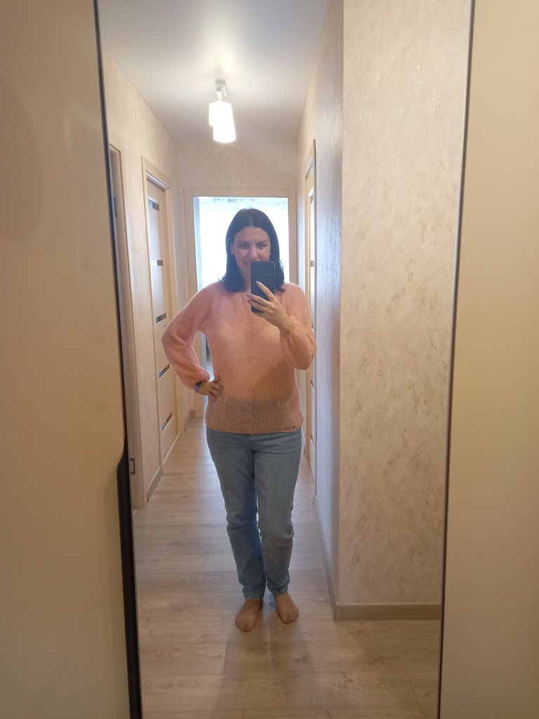 Свитер-паутинка