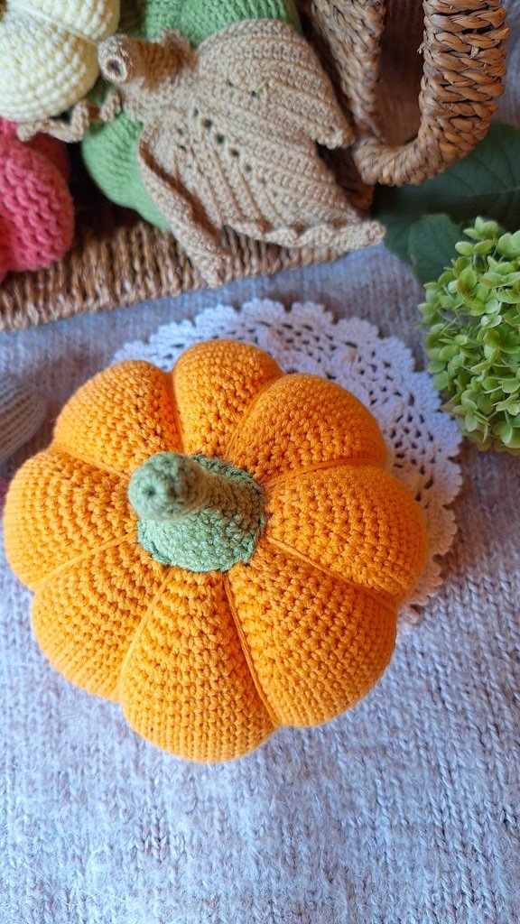 Вязаная тыква