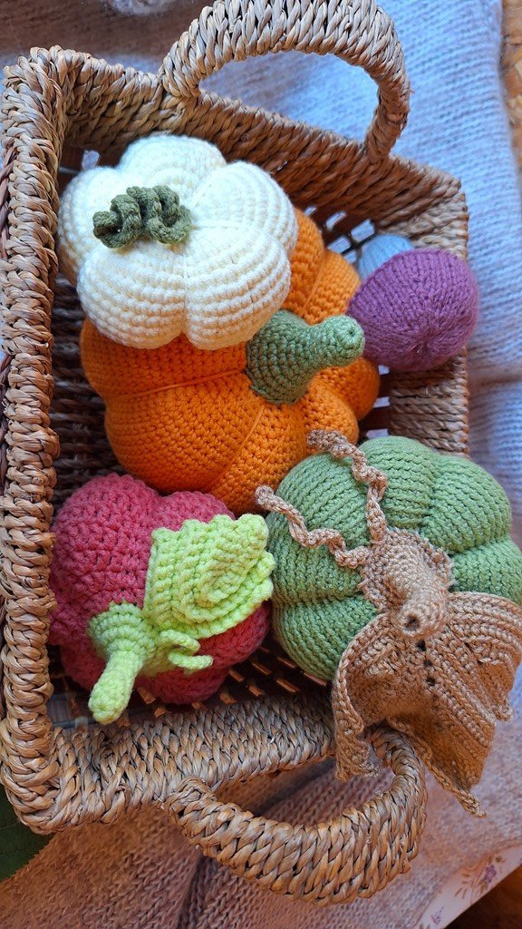 Вязаная тыква