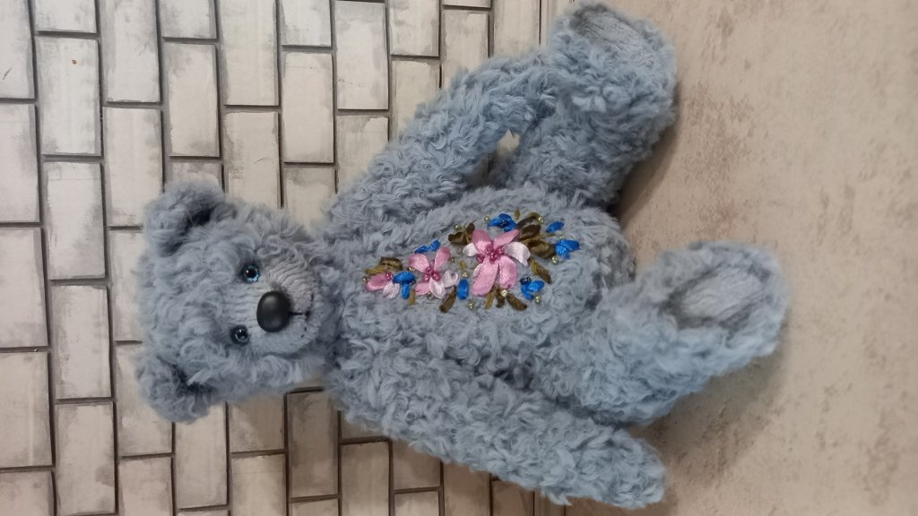 Мишка свышивкой