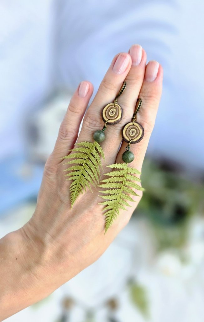 Комплект украшений Папоротник