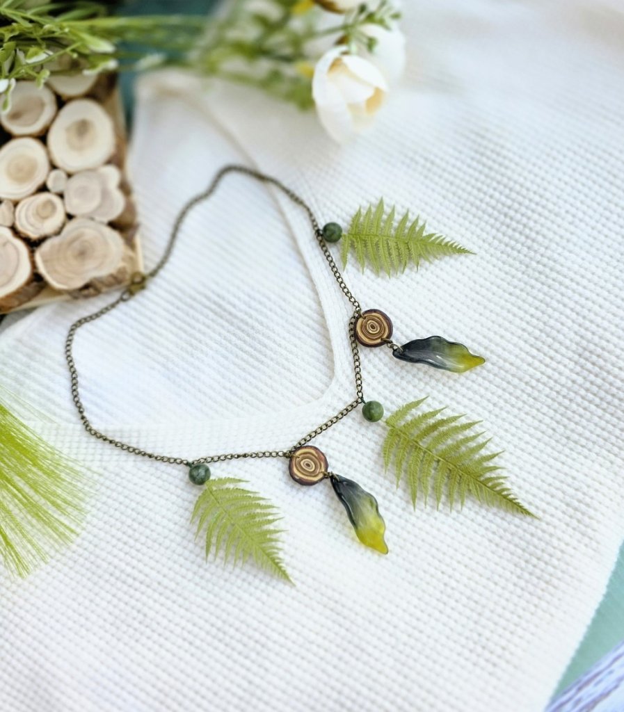 Комплект украшений Папоротник