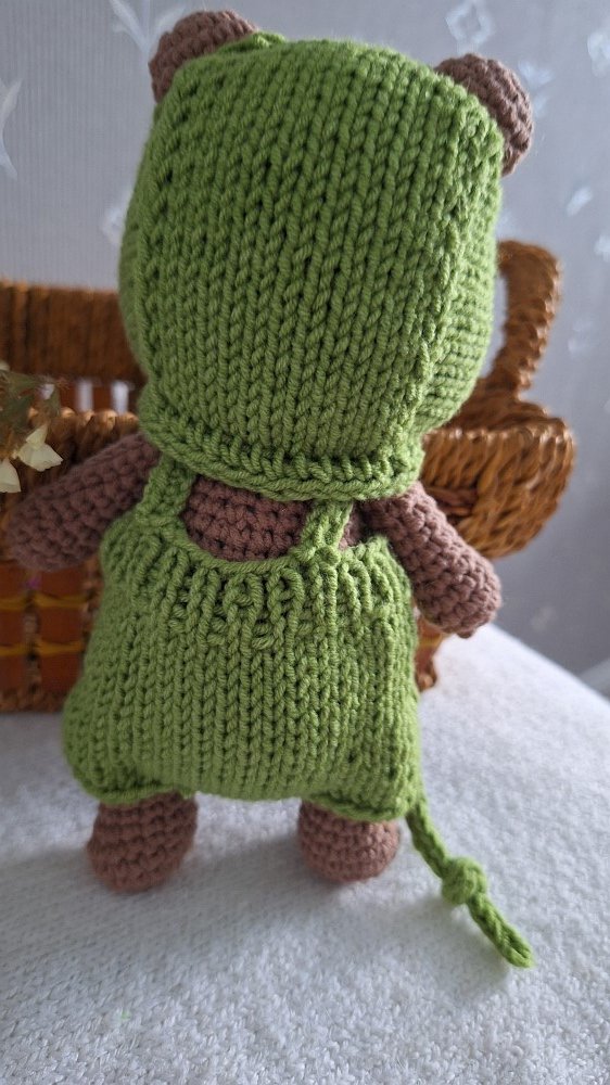 Зайка и мишка в ладошку.