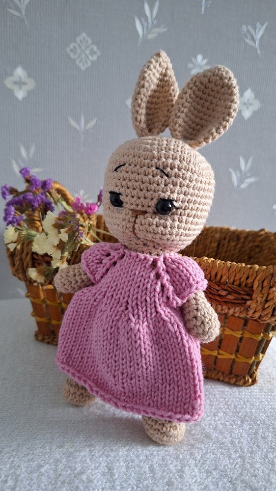 Зайка и мишка в ладошку.