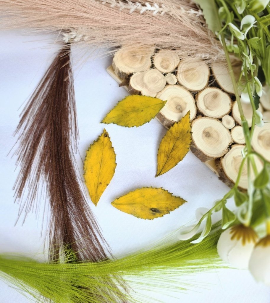 Броши «Листик берёзы»