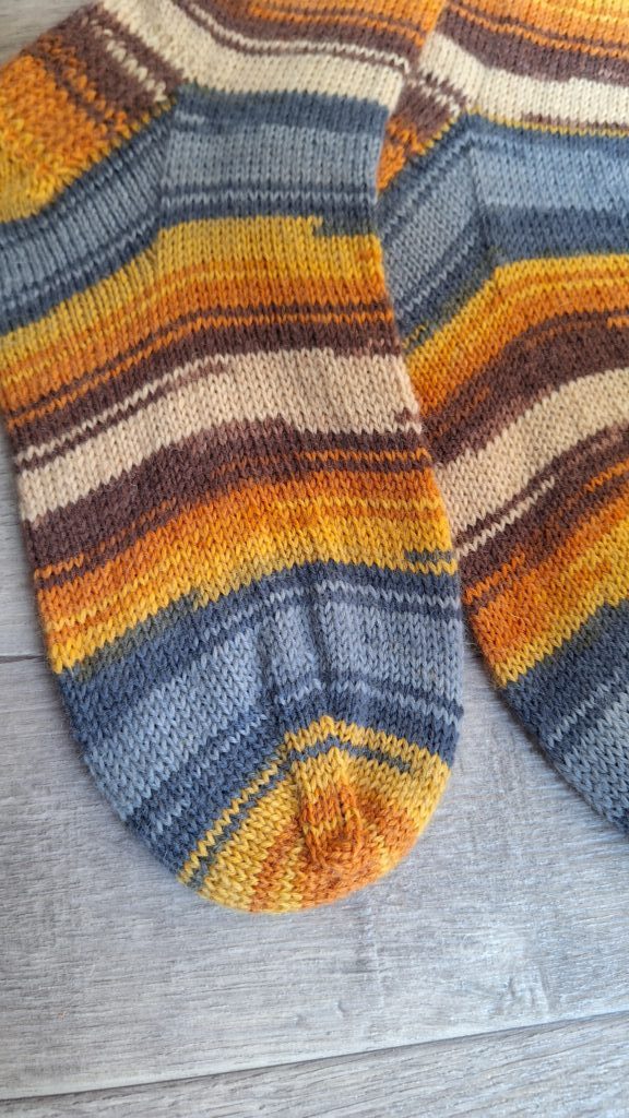 Вязаные мужские носки