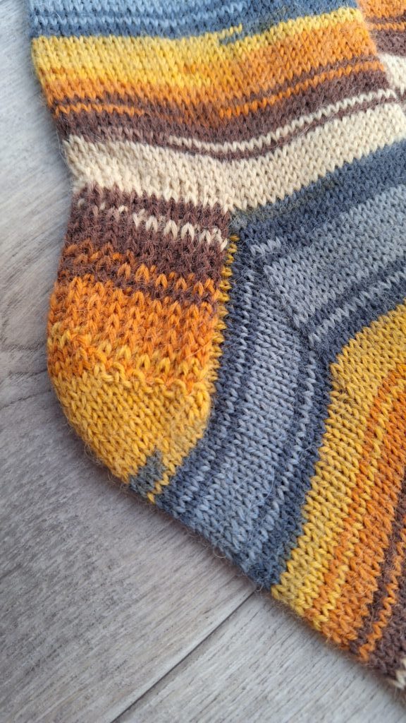 Вязаные мужские носки