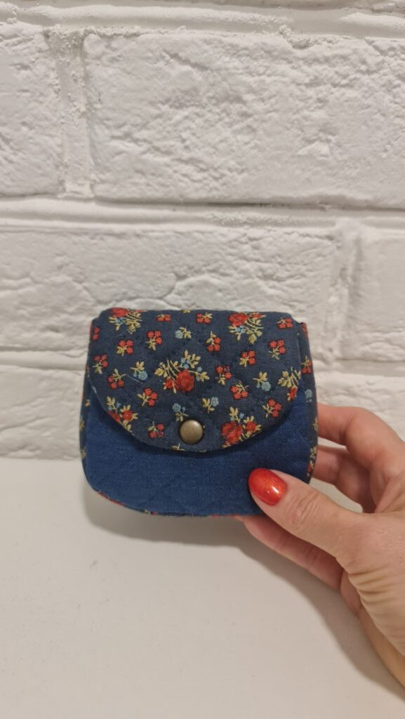 Косметичка Русские мотивы (синяя)