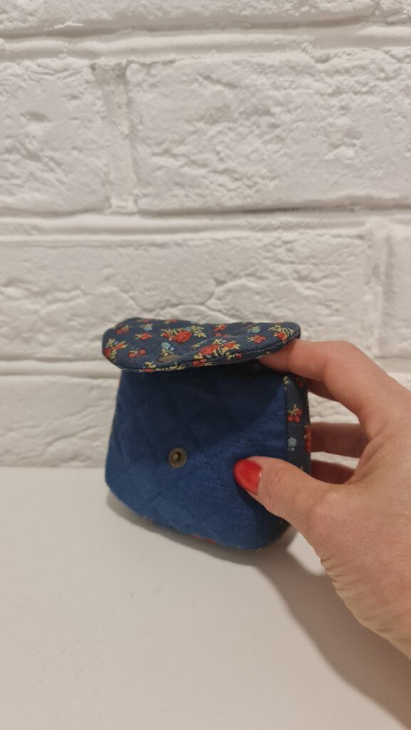 Косметичка Русские мотивы (синяя)