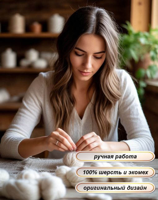 Звероброшь/ брошь ручной работы БЕЛАЯ СОВА