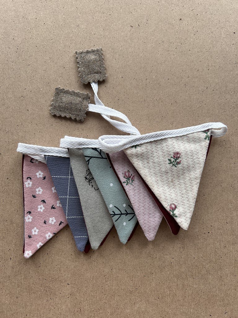 Гирлянда тканевая двухсторонняя