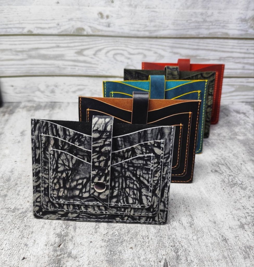 Обложка для документов из натуральной кожи