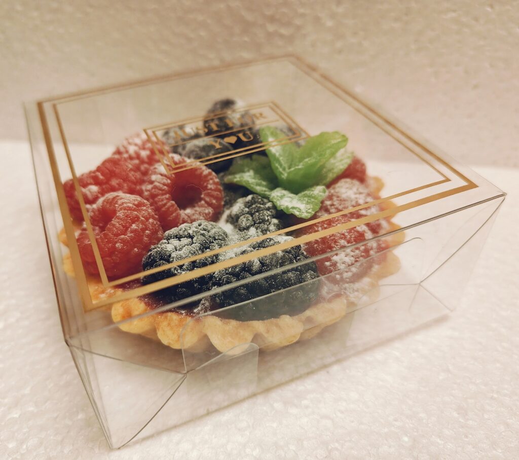 Сувенирное мыло: Корзиночка песочная большая с ягодами