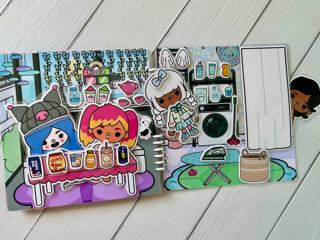 Альбом на липучках Тока Бока Подружки