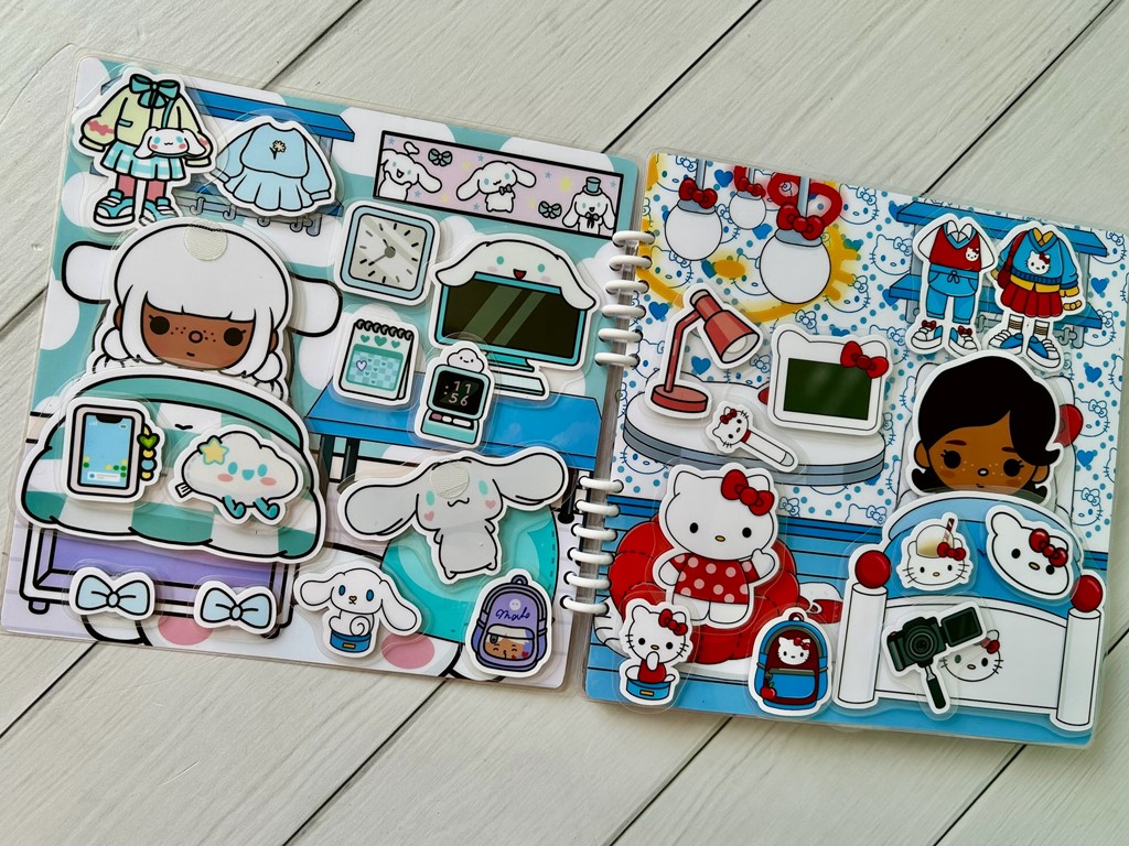 Альбом на липучках Тока Бока Подружки