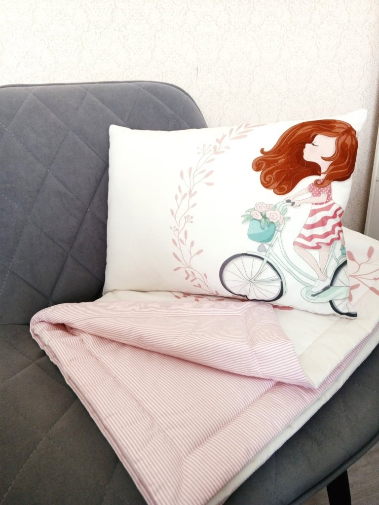 Одеяло и подушка для малыша