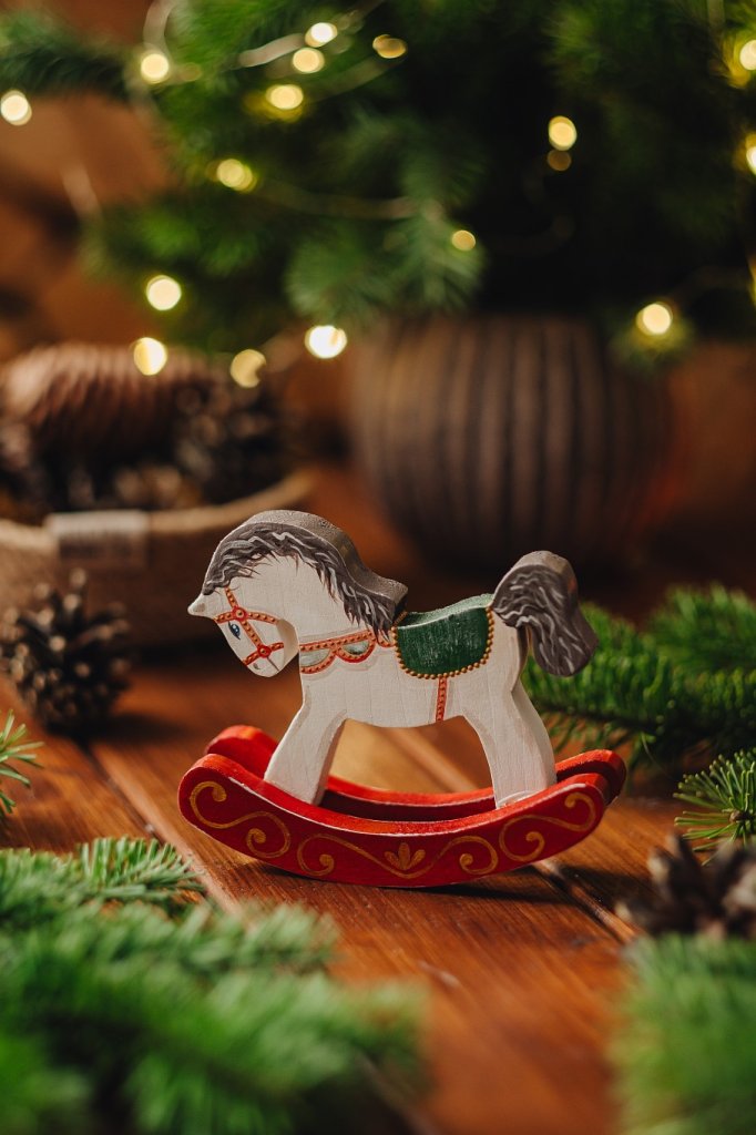 Ёлочная игрушка «Лошадка»