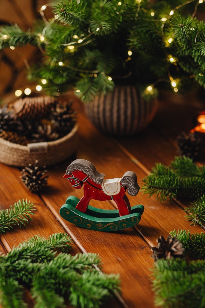 Ёлочная игрушка «Лошадка»