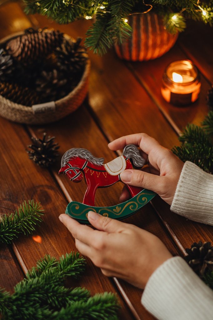 Ёлочная игрушка «Лошадка»