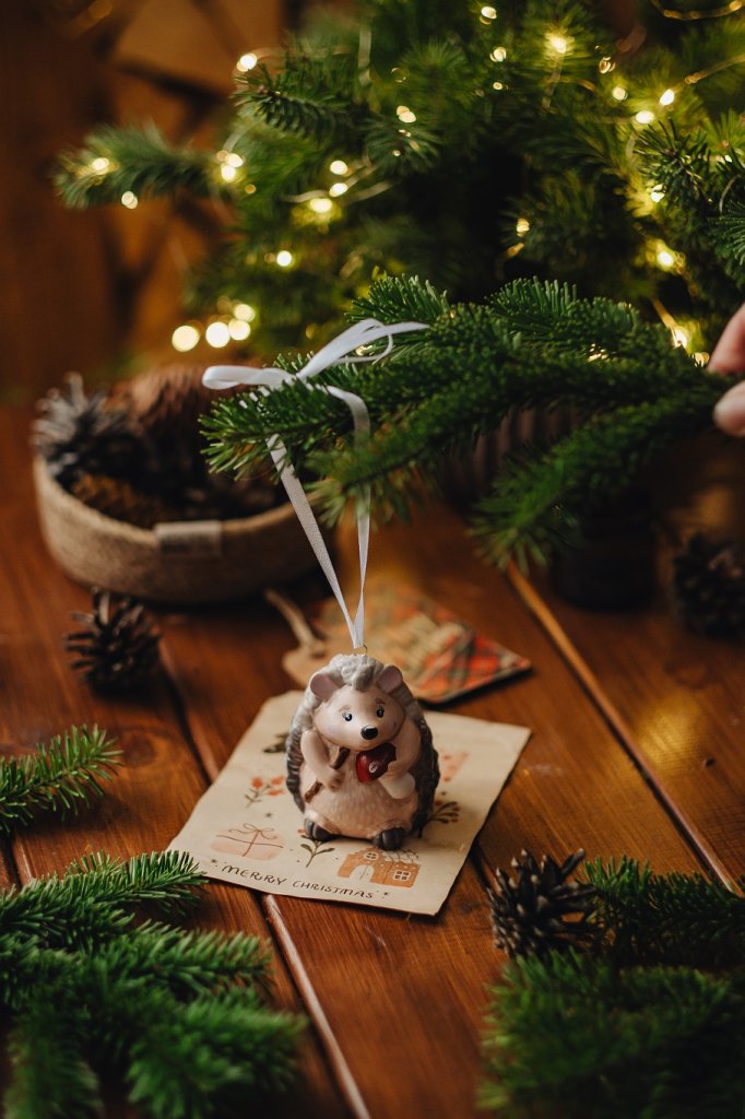 Ёлочная игрушка «Ёж»