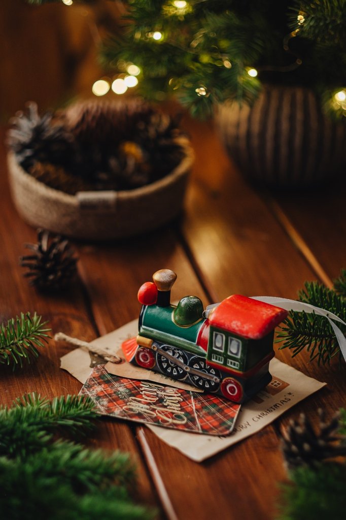 Ёлочная игрушка «Паровозик»