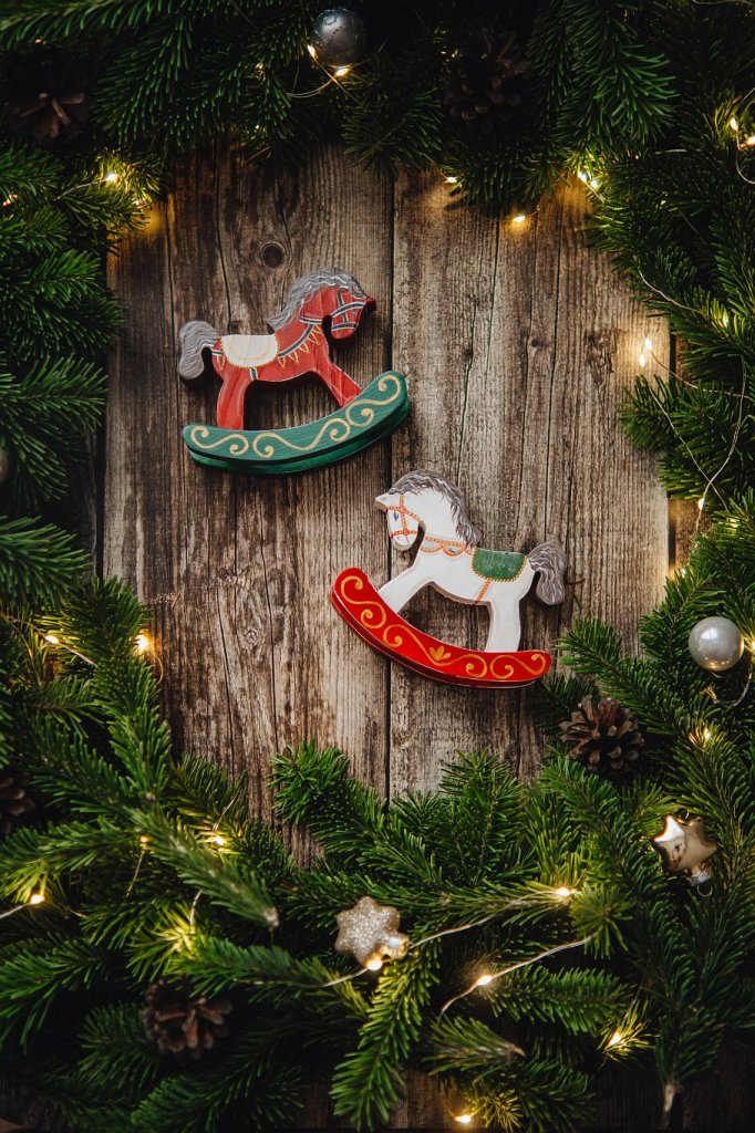 Ёлочная игрушка «Лошадка»