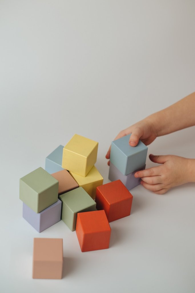 Кубики деревянные