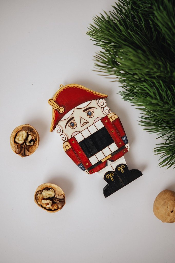 Ёлочная игрушка «Щелкунчик»