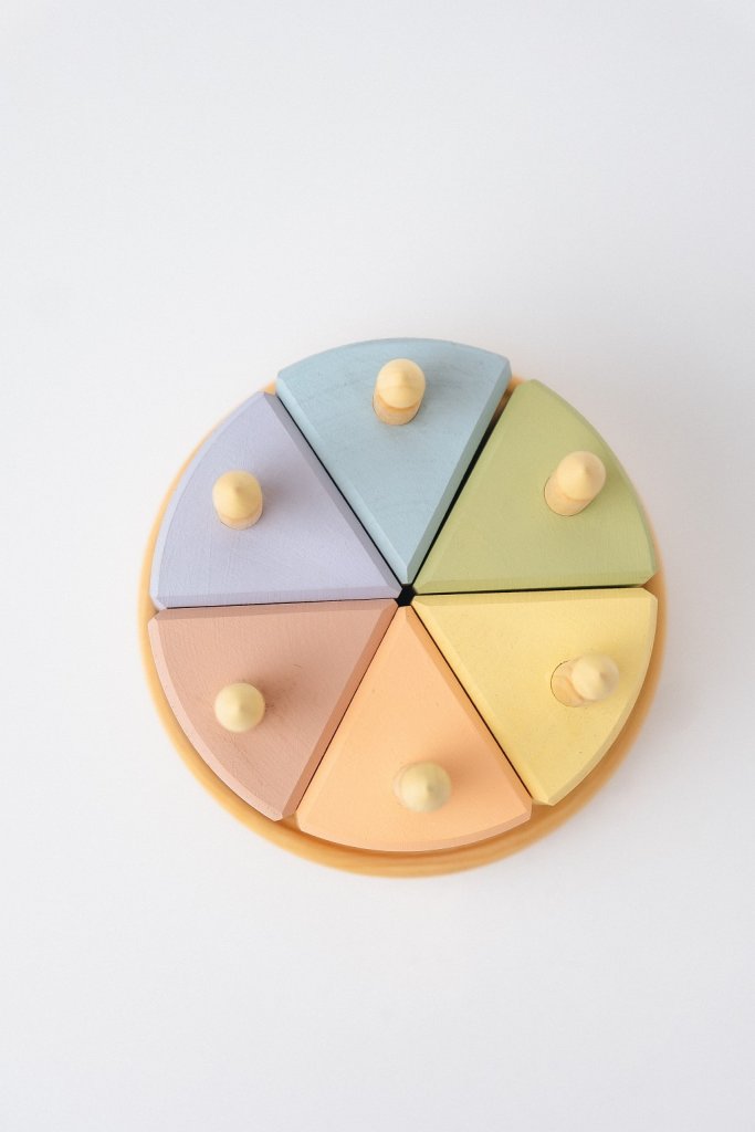 Торт. Деревянный тортик. Игровая еда.