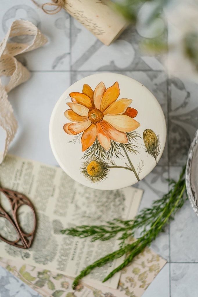 Шкатулка деревянная