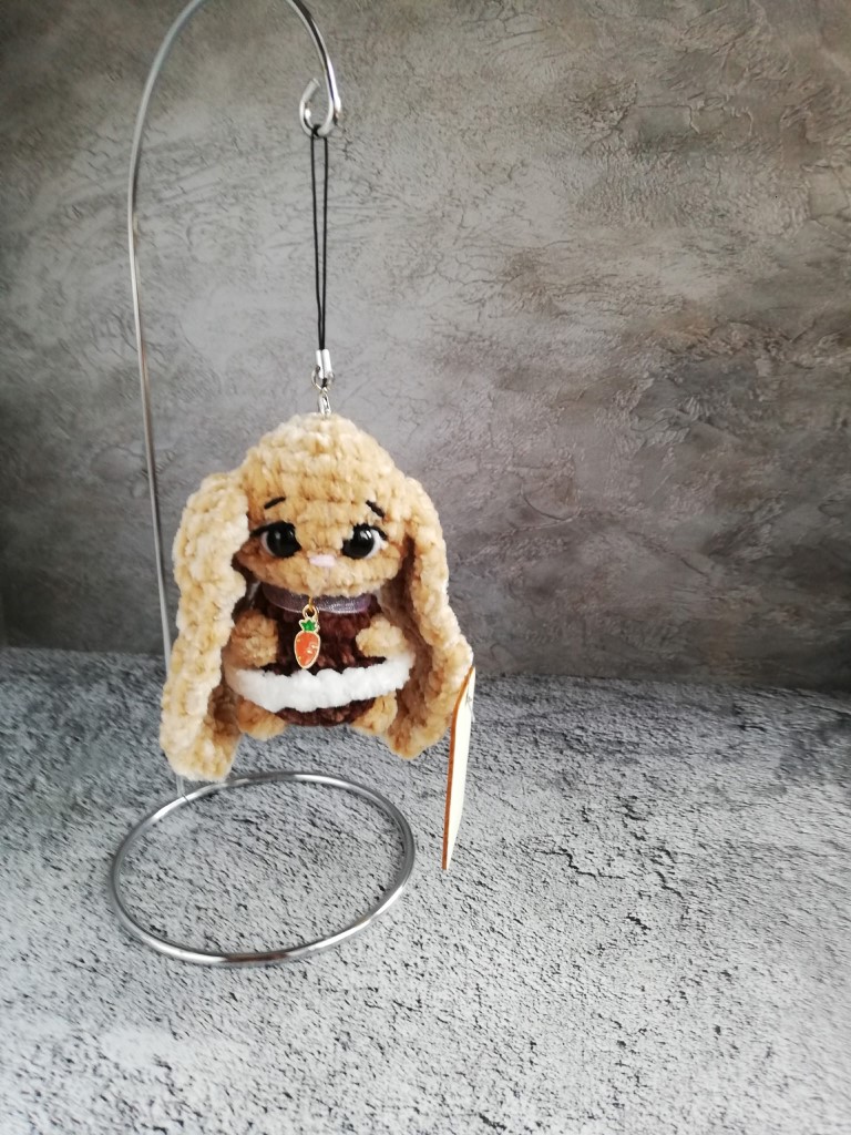 Брелок «Зайка длинные ушки»