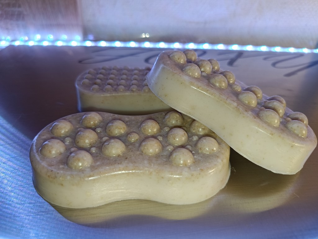 Мыло с овсянкой